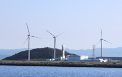 田原4区風力発電所（愛知県田原市）