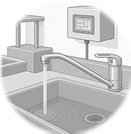 食器洗浄エリア​