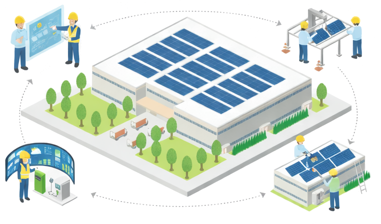運用・メンテナンスまでワンストップで提供