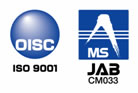 ISO9001・JAB CM033