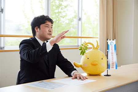 総務部 施設設備管理課 千喜良剛さま