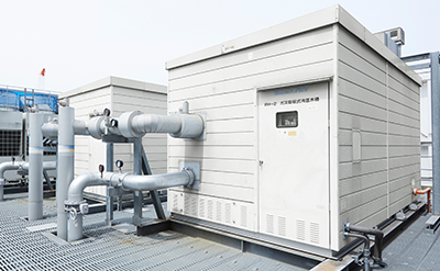 ガス吸収式冷温水機